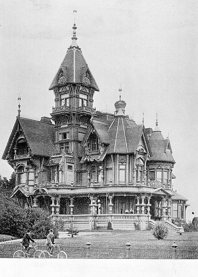 Historic Photo : Carson House, Eureka, Humboldt County, CA 24 Photograph