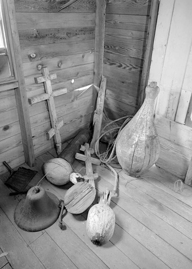 Historic Photo : Russian Orthodox Church, Savonoski-Abandon City, King Salmon, Bristol Bay Borough, AK 11 Photograph