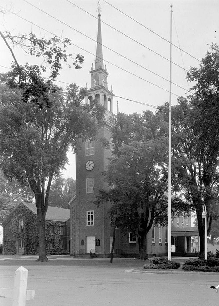 Historic Photo : First Church of Christ, Wethersfield, Hartford County, CT 3 Photograph