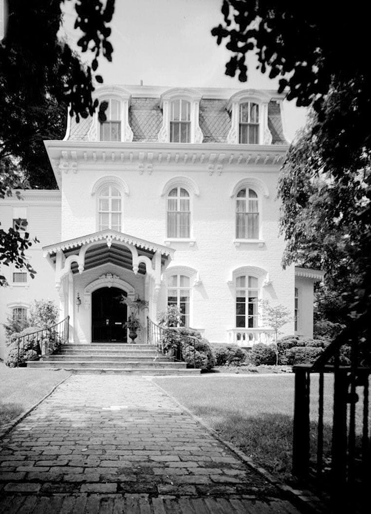 Historic Photo : Dougal House, 3259 R Street, Northwest, Washington, District of Columbia, DC 5 Photograph