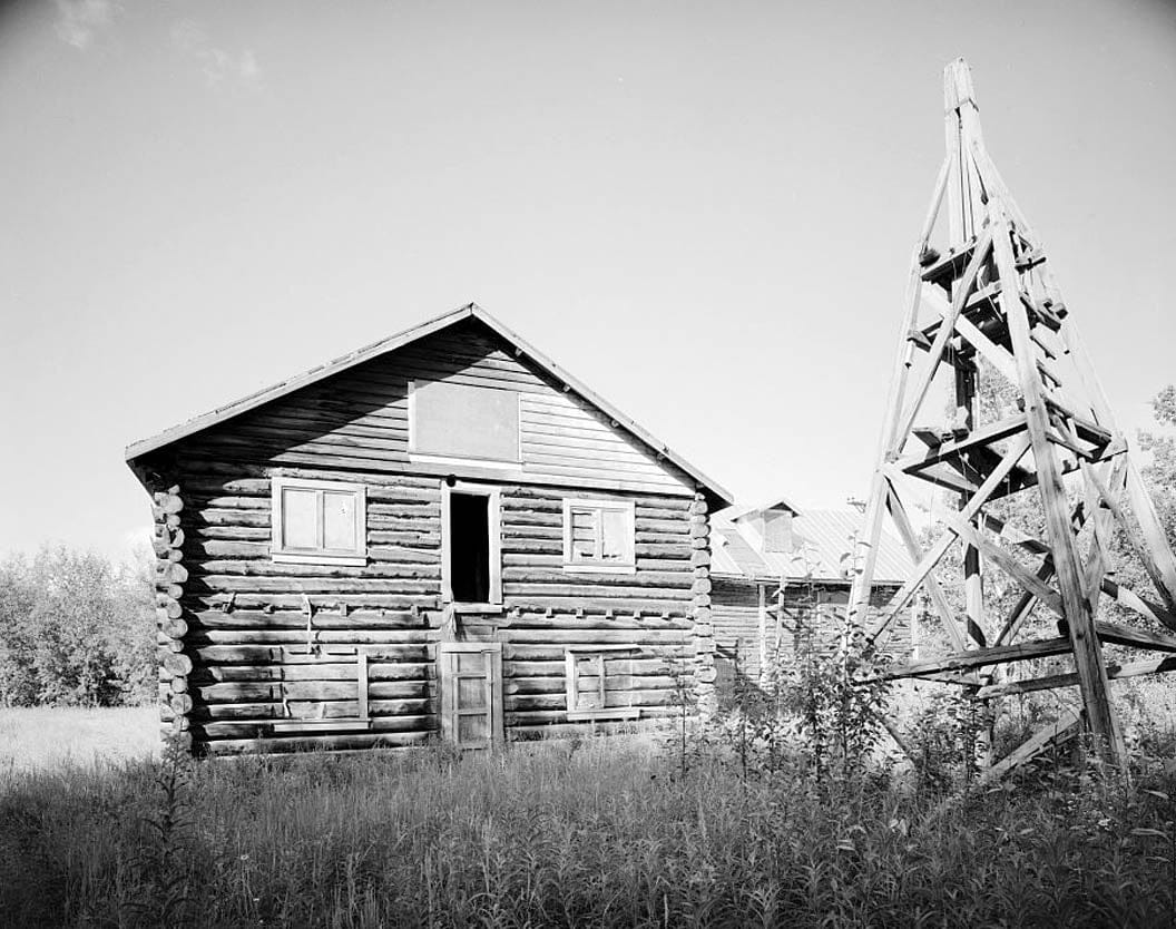 Historic Photo : Valdez-Fairbanks Trail Roadhouses, Rika's Roadhouse, Delta Junction, Southeast Fairbanks Census Area, AK 1 Photograph
