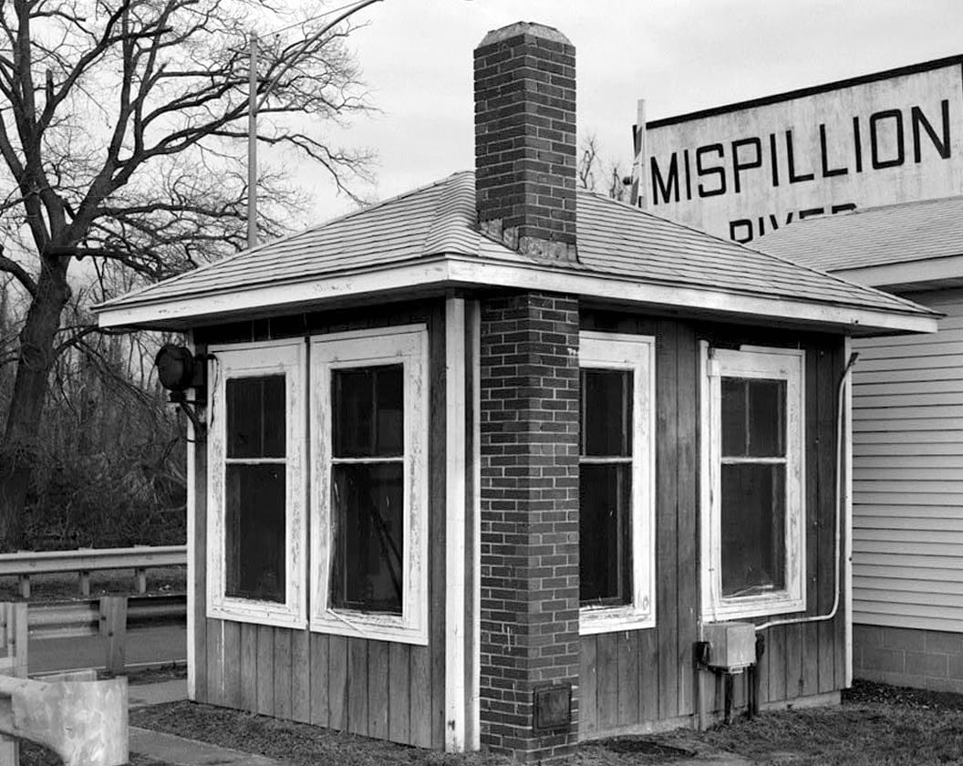 Historic Photo : Delaware State Bridge No. 21A, Operator's House, Spanning Mispillion River at Rehoboth Road, Milford, Sussex County, DE 1 Photograph