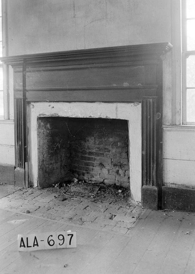 Historic Photo : Governor Benjamin Fitzpatrick House, State Route 14 vicinity, Elmore, Elmore County, AL 12 Photograph