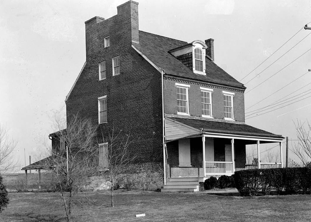 Historic Photo : Glebe House, Sixth Street East of Route 9, New Castle, New Castle County, DE 1 Photograph