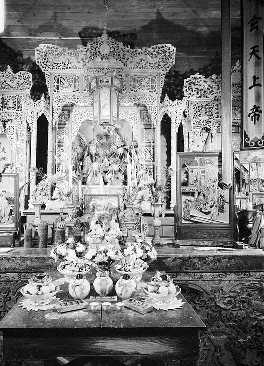Historic Photo : Weaverville Joss House, Oregon Street, Weaverville, Trinity County, CA 71 Photograph