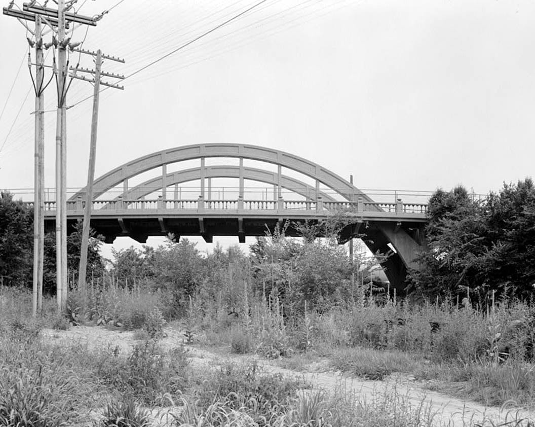 Historic Photo : Marsh Rainbow Arch Bridge, West Eighth Street North, Newton, Jasper County, IA 24 Photograph