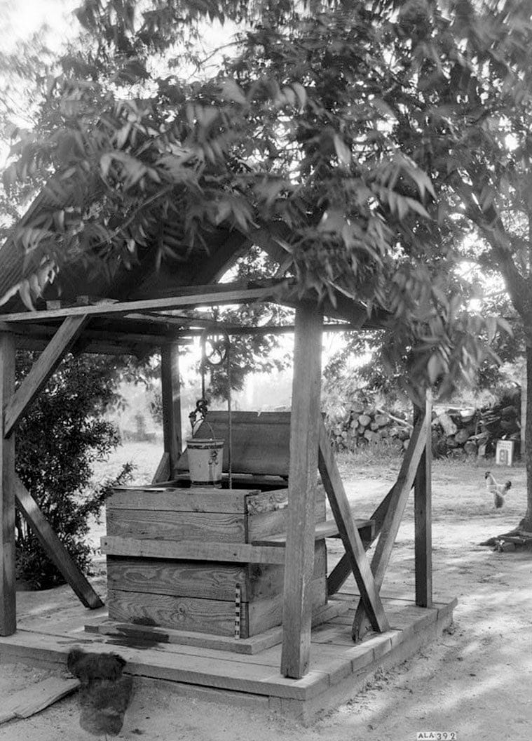 Historic Photo : Henry Williams Saunders House, Bonner Mill Road & Ferguson Street, Pickensville, Pickens County, AL 7 Photograph