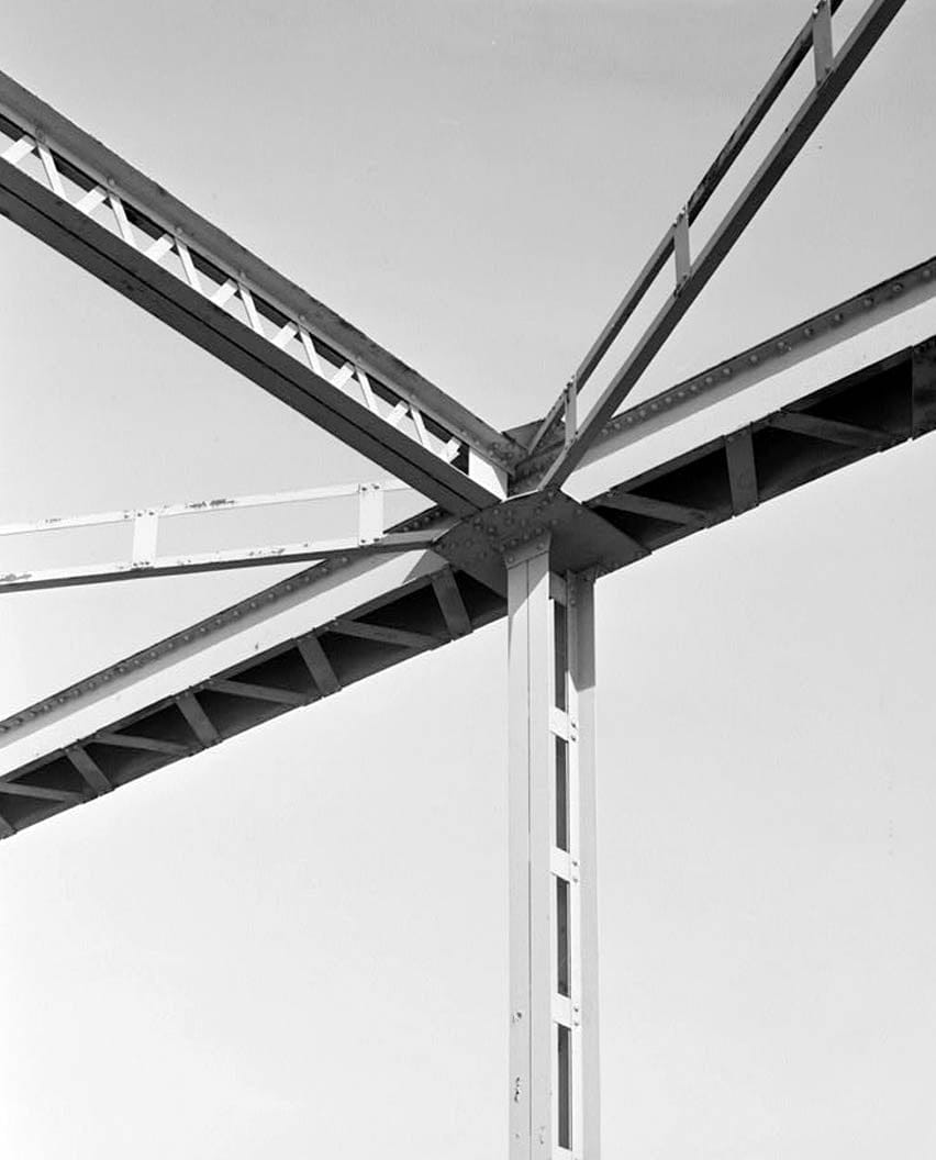 Historic Photo : MacArthur Bridge, Spanning Mississippi River on Highway 34 between IA & IL, Burlington, Des Moines County, IA 56 Photograph
