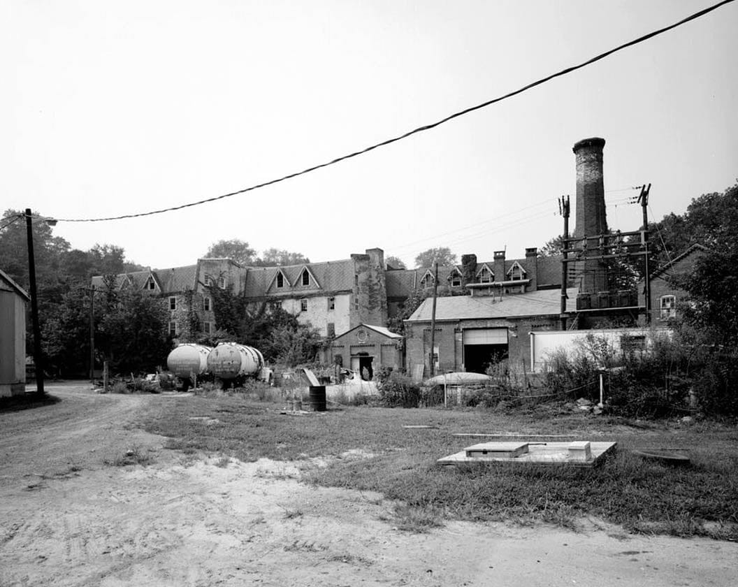 Historic Photo : Garrett Snuff Mill, Route 82, Yorklyn, New Castle County, DE 20 Photograph