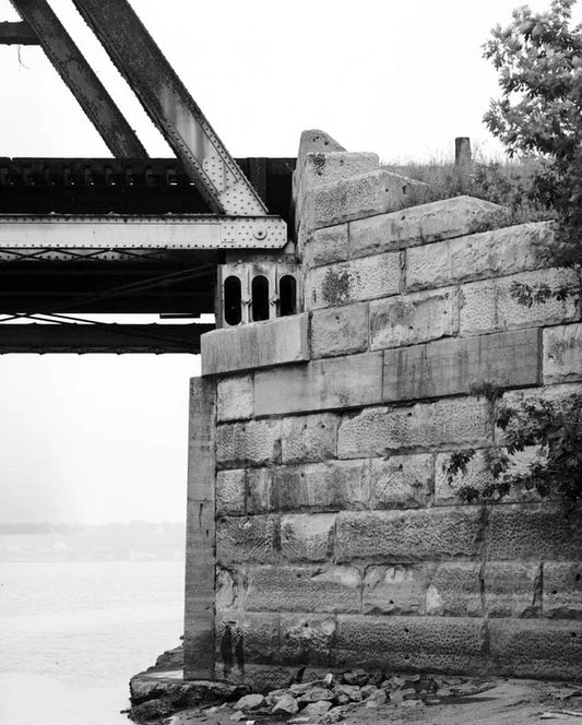 Historic Photo : Burlington Bridge, Burlington, Des Moines County, IA 45 Photograph