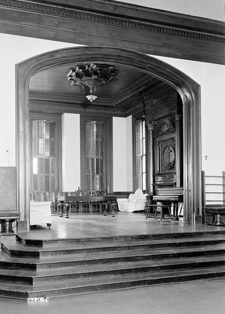 Historic Photo : Christ Episcopal Church, Church & Saint Emanuel Streets, Mobile, Mobile County, AL 22 Photograph