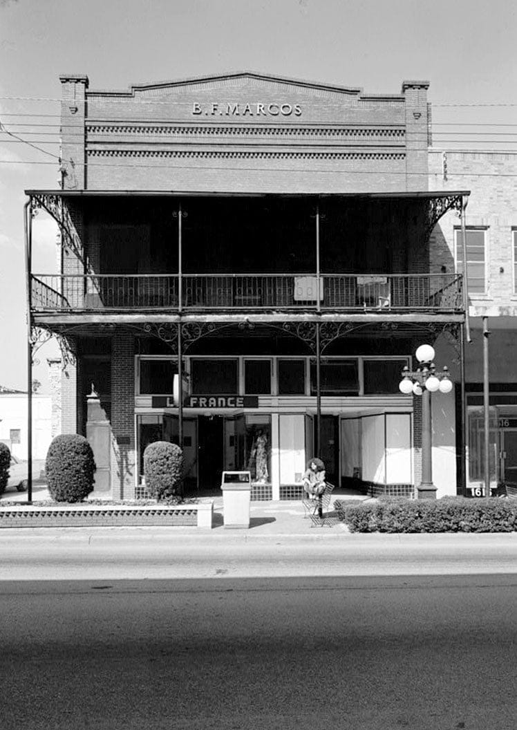 Historic Photo : B. F. Marcos Building, 1610 East Seventh Avenue, Tampa, Hillsborough County, FL 2 Photograph