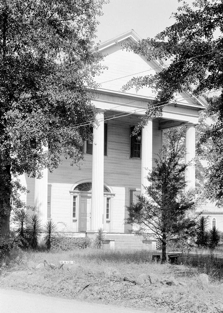 Historic Photo : Masonic Temple, Broad Street (State Road 28), Camden, Wilcox County, AL 1 Photograph
