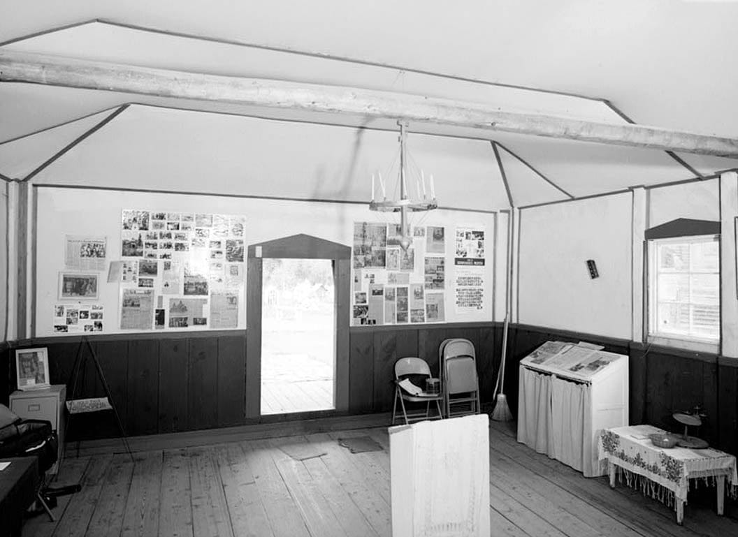 Historic Photo : St. Nicholas Russian Orthodox Churches, Old Church, Eklutna, Anchorage, AK 5 Photograph