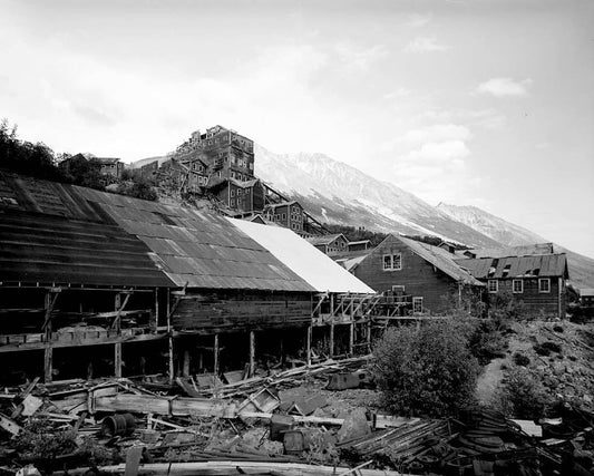Historic Photo : Kennecott Copper Corporation, On Copper River & Northwestern Railroad, Kennicott, Valdez-Cordova Census Area, AK 42 Photograph