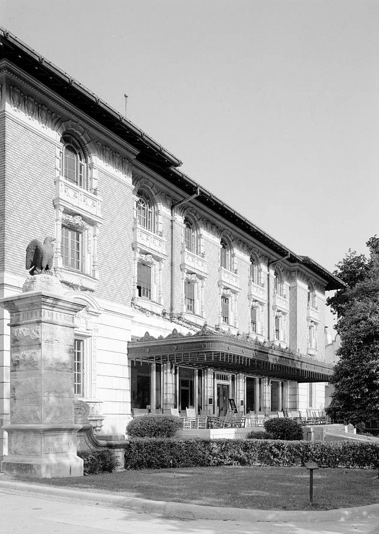 Historic Photo : Bathhouse Row, Fordyce Bathhouse, Central Avenue, Hot Springs, Garland County, AR 22 Photograph