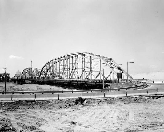 Historic Photo : Pacific Shortline Bridge, U.S. Route 20,spanning Missouri River, Sioux City, Woodbury County, IA 71 Photograph