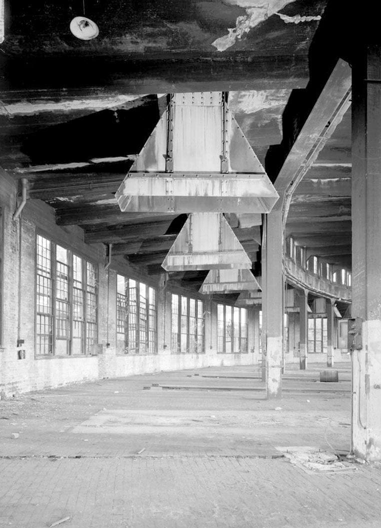 Central of Georgia Railway, Savannah Repair Shops & Terminal Facilities, Roundhouse, Site Bounded by West Broad, Jones, West Boundary & Hull, Savannah, Chatham County, GA 11