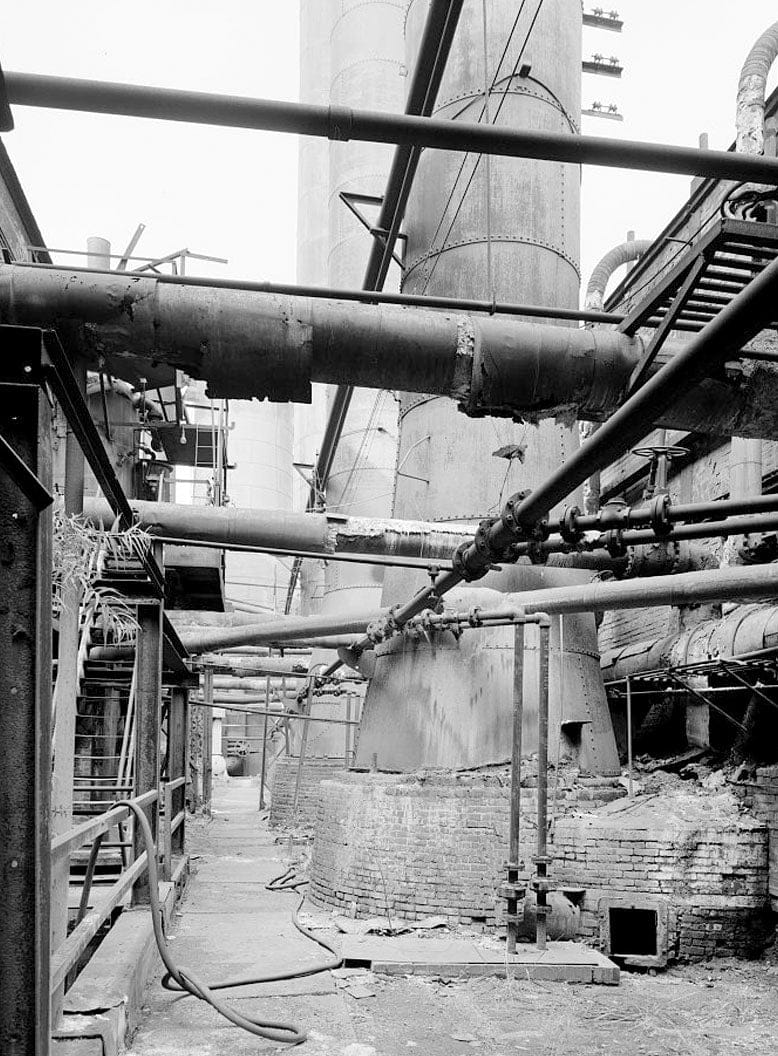 Historic Photo : Sloss-Sheffield Steel & Iron, First Avenue North Viaduct at Thirty-second Street, Birmingham, Jefferson County, AL 99 Photograph