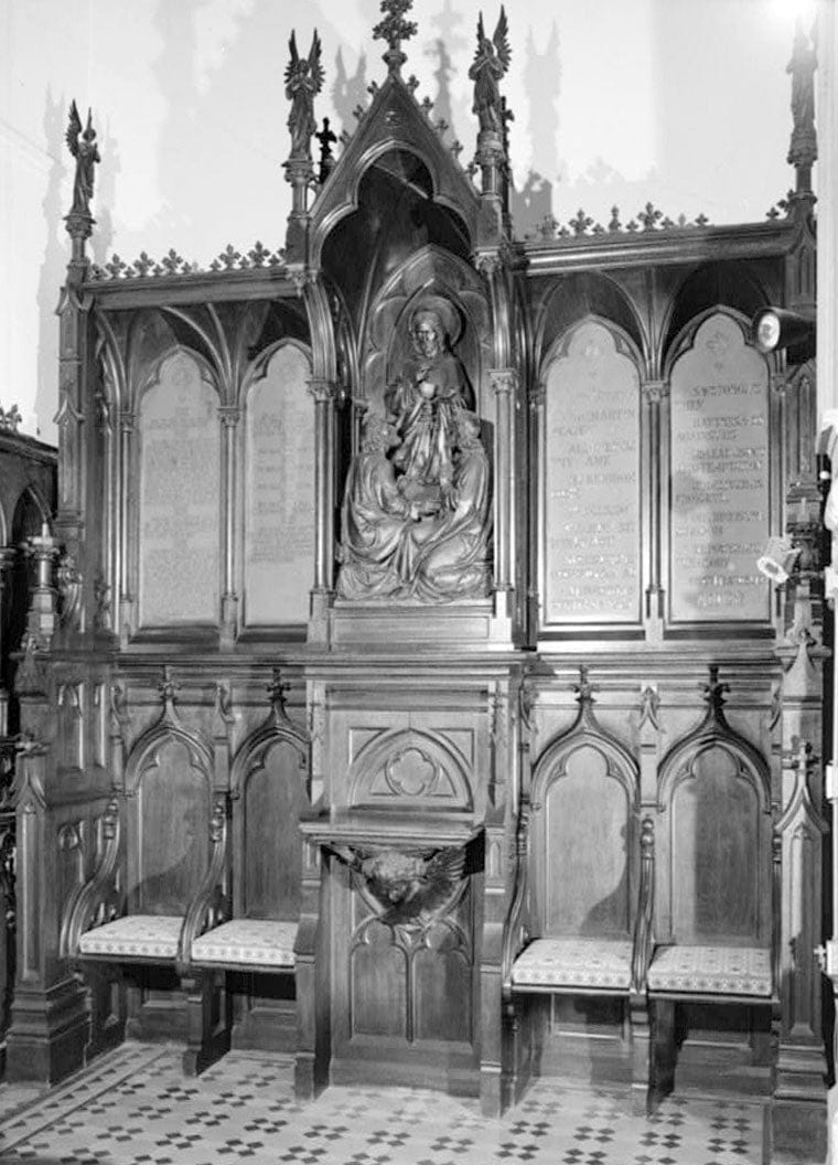 Historic Photo : Christ Church (Episcopal), 3116 O Street Northwest, Washington, District of Columbia, DC 8 Photograph