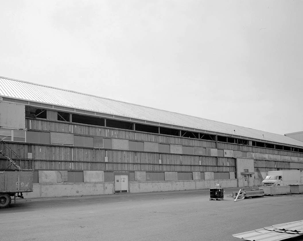 Historic Photo : Ladd Field, Hangar No. 1, Fort Wainwright, Fairbanks, Fairbanks North Star Borough, AK 2 Photograph