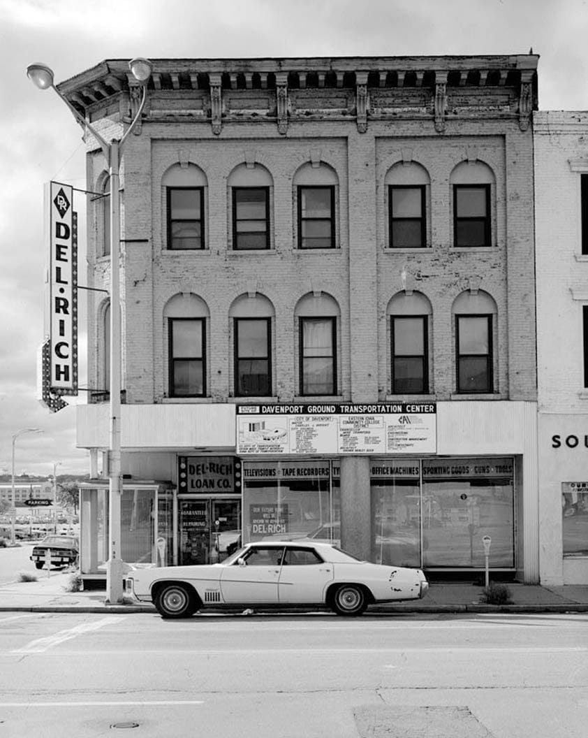 Historic Photo : George M. Schmidt Block, 301-303 West Second Street, Davenport, Scott County, IA 4 Photograph