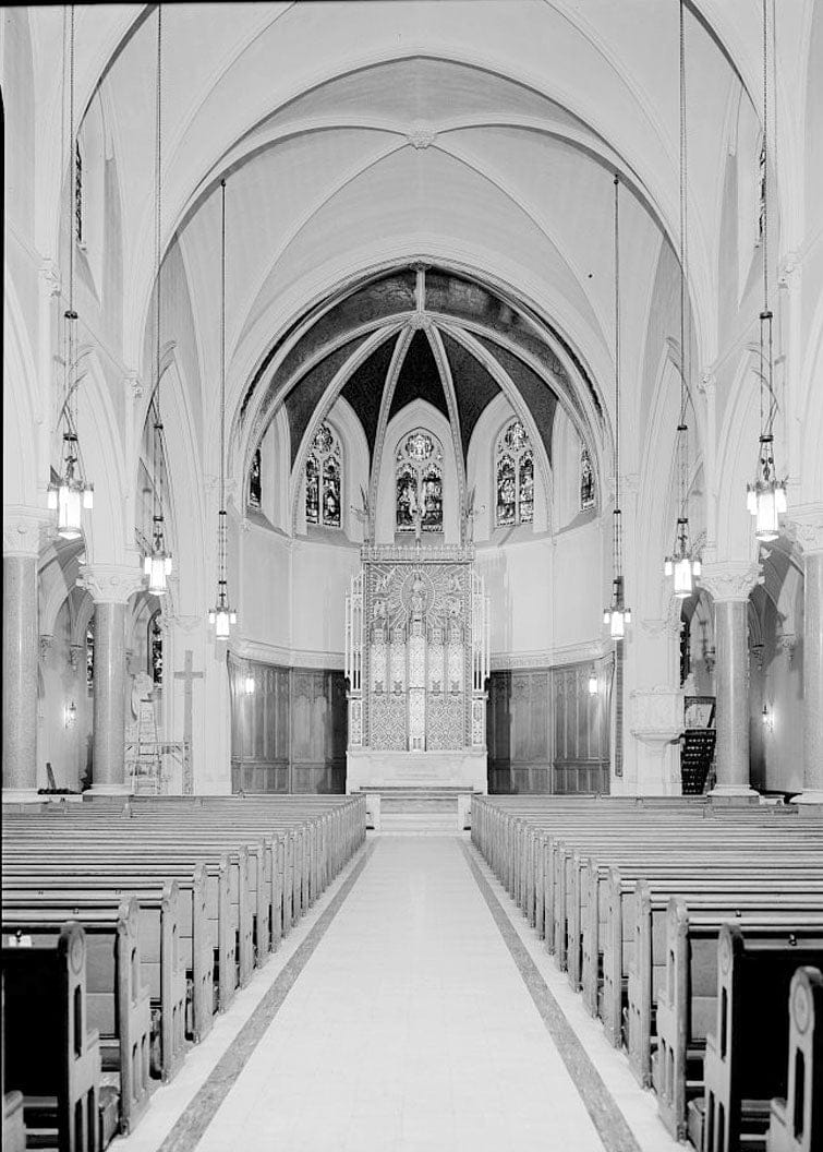 Historic Photo : St. Patrick's Catholic Church, 619 Tenth Street, NW, Washington, District of Columbia, DC 21 Photograph