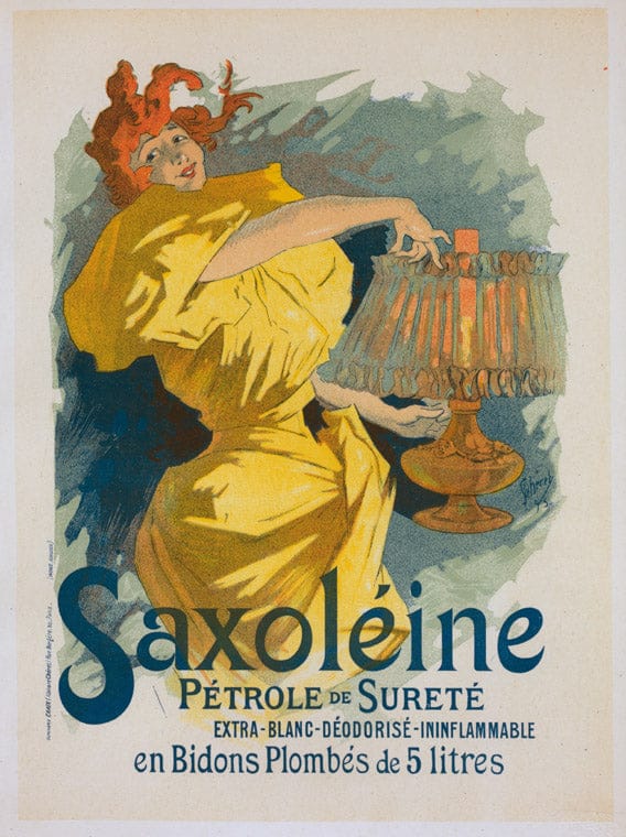 Art Print : Nouvelle affiche Pour la 'Saxoleine', 1896 - Vintage Wall Art