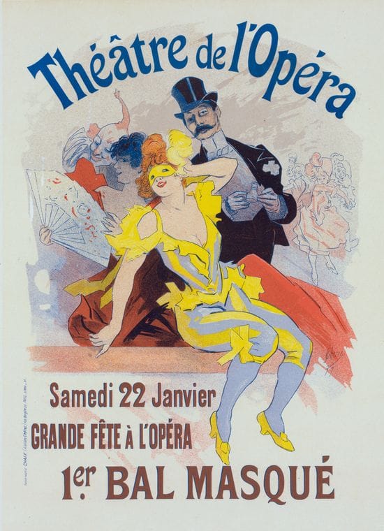 Art Print : Poster 7th Exhibition of The Salon des Cent - Vintage Wall Art
