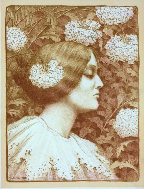 Art Print : Dessin Original Pour les 'Maitres de l'Affiche', 1900 - Vintage Wall Art V1