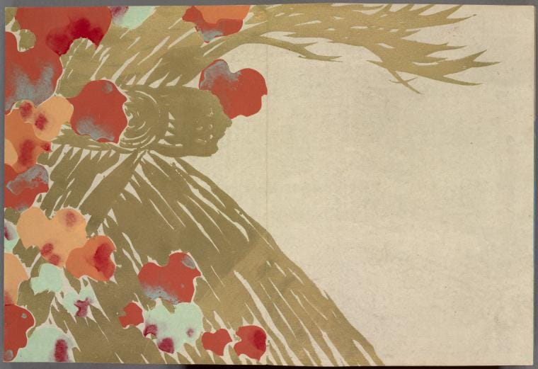 Art Print : Momoyogusa = Flowers of a Hundred Generations, 1866 - Vintage Wall Art V29