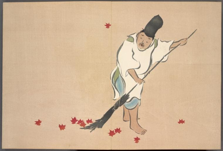 Art Print : Momoyogusa = Flowers of a Hundred Generations, 1866 - Vintage Wall Art V10