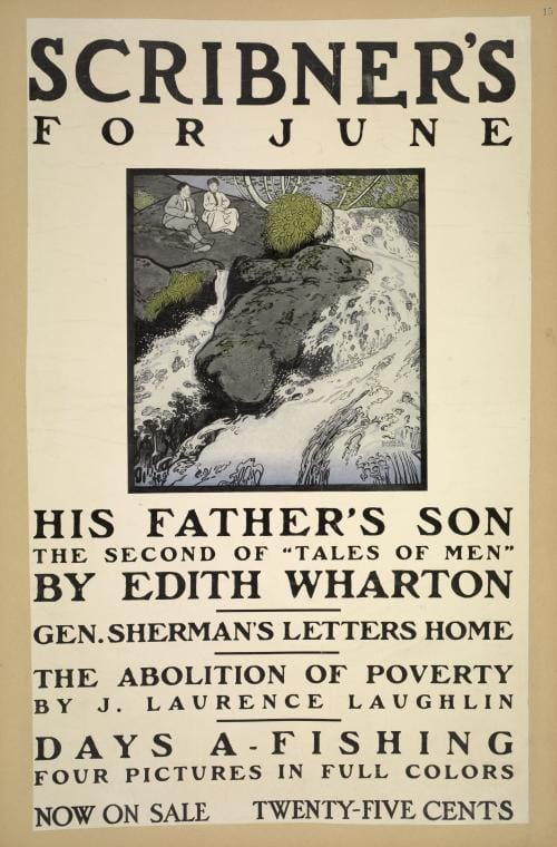 Art Print : Scribner's for July, 1899 - Vintage Wall Art