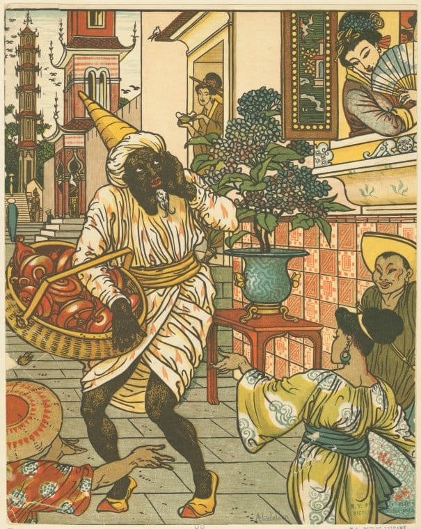 Art Print : ['New Lamps for Old Ones!'] - Vintage Wall Art