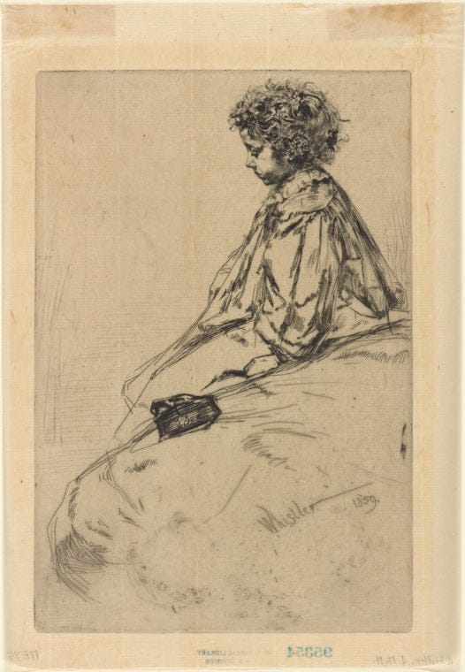 Art Print : Betony, 1739 - Vintage Wall Art