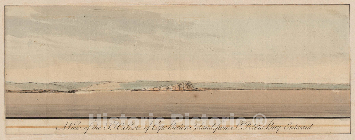 Art Print : A View of The Rivers Kenebec and Chaudiere, with Colonel Arnold's Route to Quebec. - Vintage Wall Art
