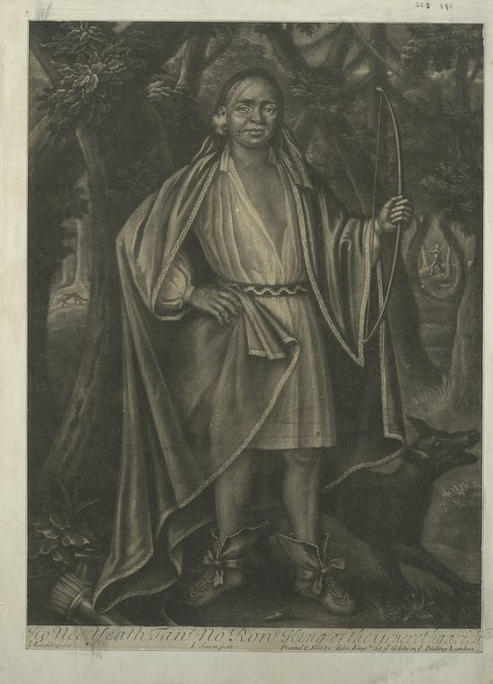 Art Print : Ho Nee Yeath TAW No Row King of The Generethgarich (2nd State) - Vintage Wall Art