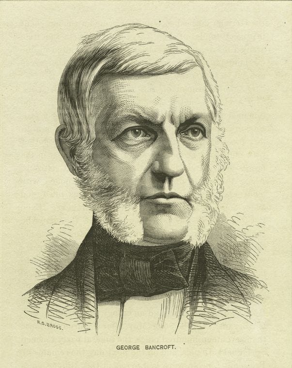Art Print : 1880, George Bancroft - Vintage Wall Art
