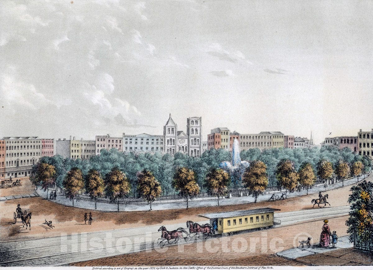 Art Print : 1880, [Christ Church, Philadelphia.] - Vintage Wall Art