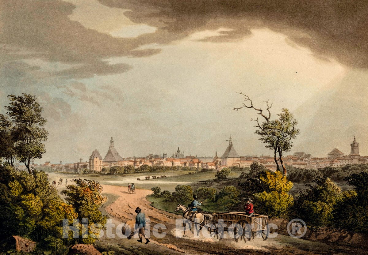 Art Print : 1798, Leipsic - Vintage Wall Art