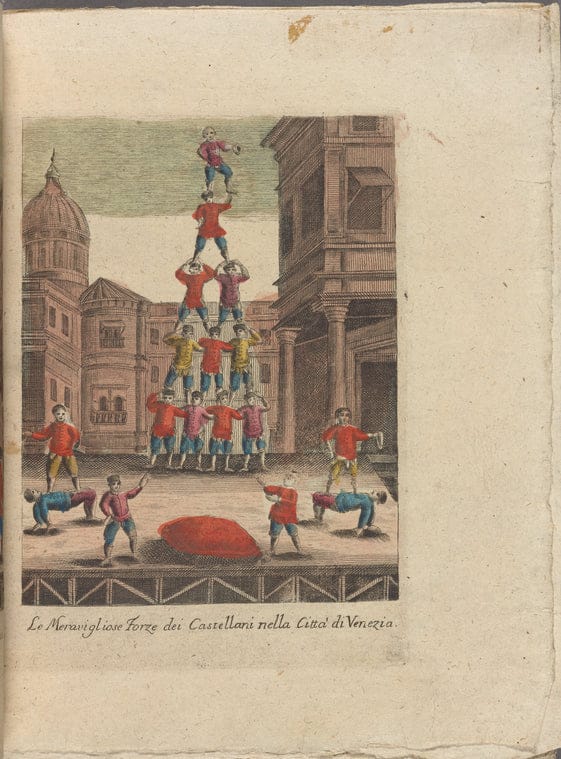 Art Print : Le Meravigliose Foreze dei Castellani, 1701-1800 - Vintage Wall Art