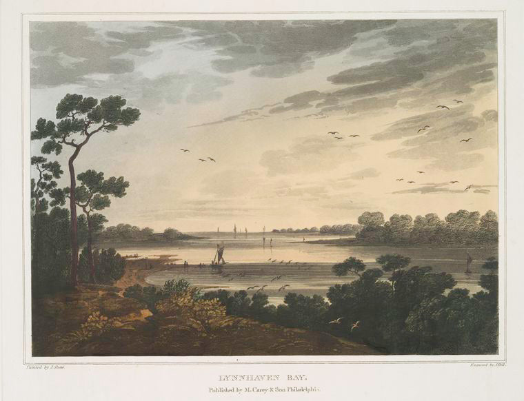 Art Print : 1819, Lynnhaven Bay [Virginia]. - Vintage Wall Art