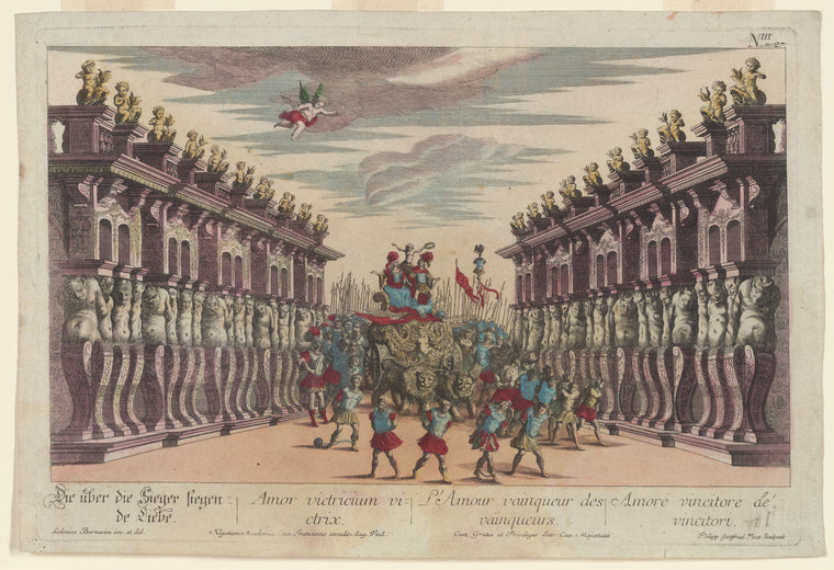 Art Print : Die uber die Sieger siegende Liebe, 1600-1699 - Vintage Wall Art