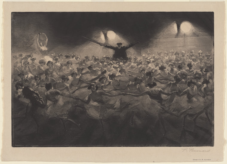 Art Print : [Repetition a l'Opera], 1845 - Vintage Wall Art