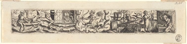 Art Print : November, 1559 - Vintage Wall Art