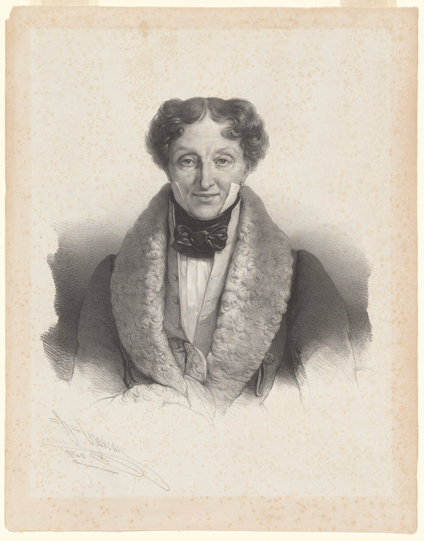 Art Print : [Portrait of Charles-Louis Didelot], 1776 - Vintage Wall Art
