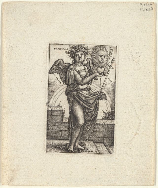 Art Print : Allegory of Christianity, 1501-1600 - Vintage Wall Art