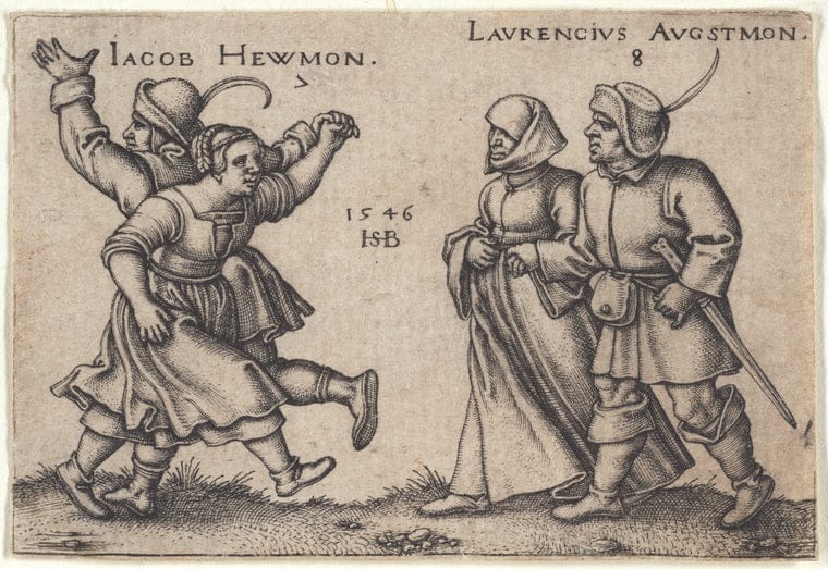 Art Print : July and August, 1546-1547 - Vintage Wall Art