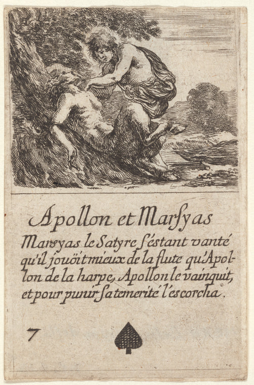 Art Print : Apollon et Daphne, 1601-1700 - Vintage Wall Art