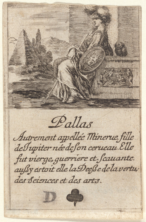 Art Print : Pallas et Arachne, 1601-1700 - Vintage Wall Art